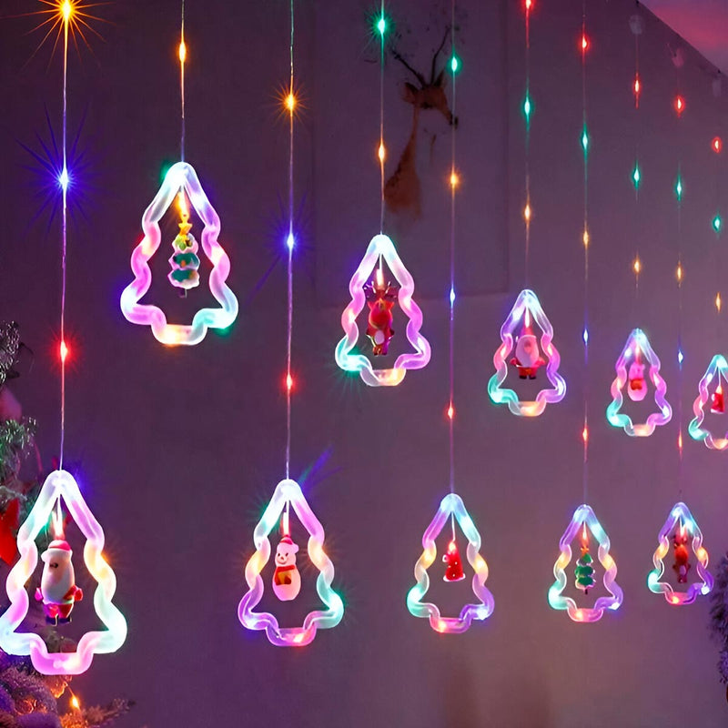 SET de Luces NAVIDEÑAS en Tendencia 8 modos diferentes